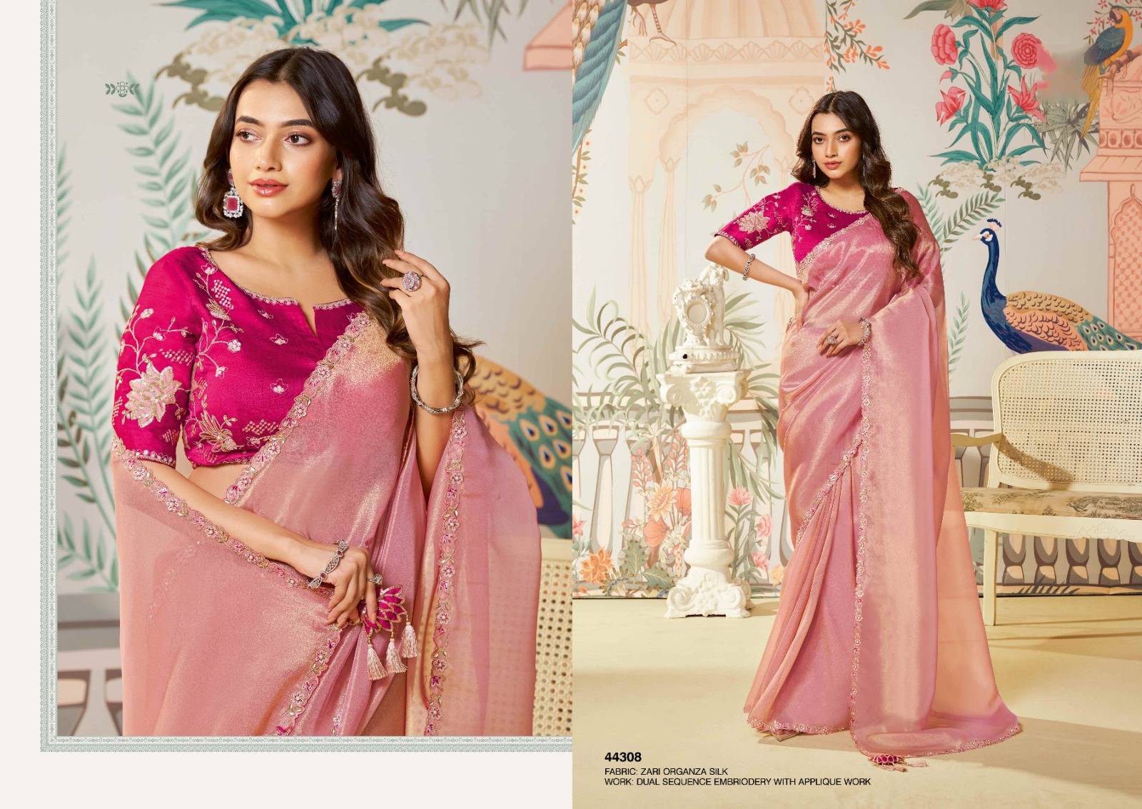 NORITA 44300 SEERAT by MAHOTSAV 44303 to 44320 series Indian Traditional Wear Collection Sil sarees dresses At Wholesale Price